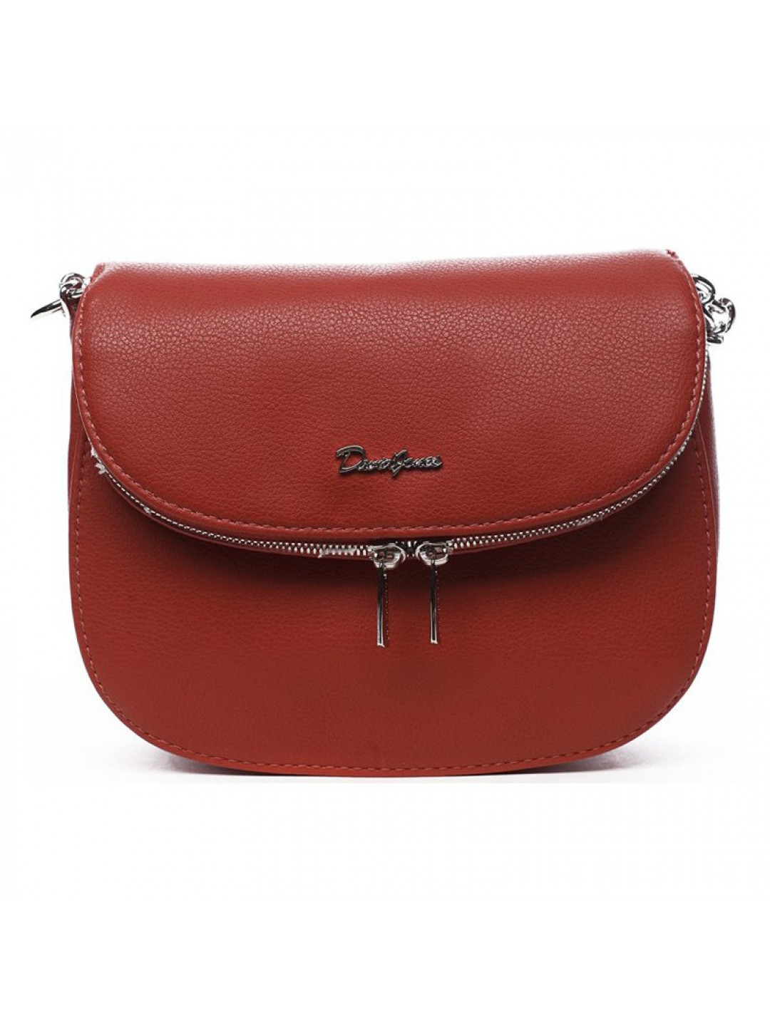 Dámská crossbody kabelka David Jones Deala – červená